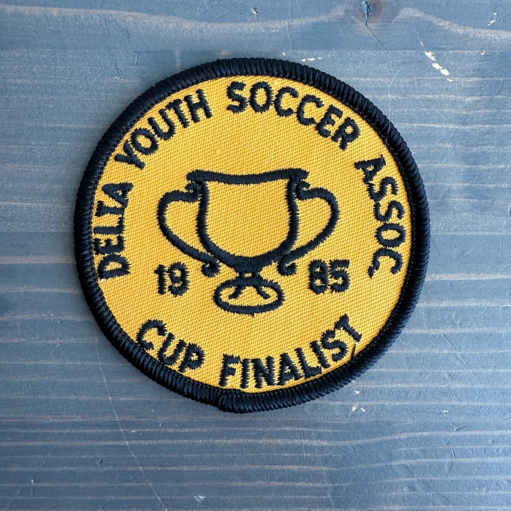 Vintage soccer patch